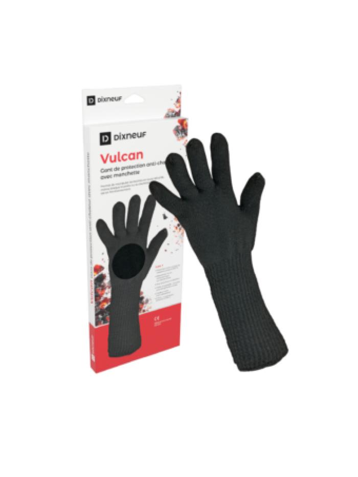 Gant de protection anti-chaleur avec manchette VULCAN - Dixneuf