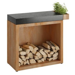OFYR Butcher Block Storage 90 Corten Céramique Gris Anthracite