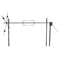 Tournebroche à Lardoises Spécial Mechoui L170cm Force 50Kg - Le Marquier