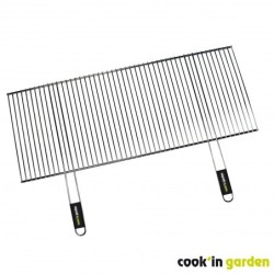 Grille de cuisson recoupable pour barbecue 70 x 40 cm COOK'IN GARDEN