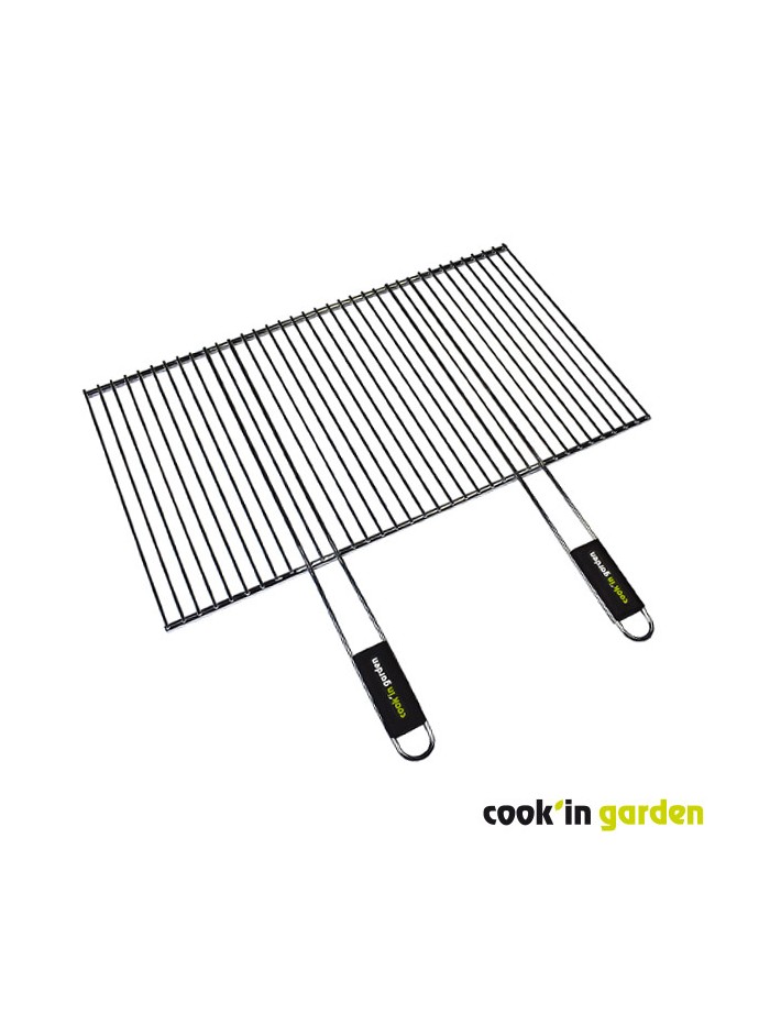 Grille de cuisson recoupable pour barbecue 70 x 40 cm COOK'IN GARDEN