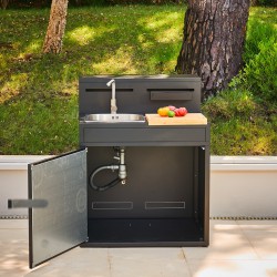 Support Cuisine Evier Acier...