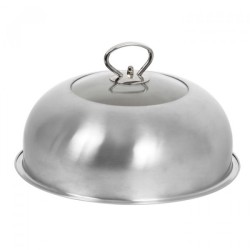 Cloche Cuisson vitrée Inox...