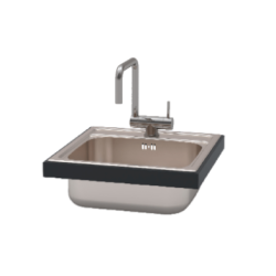 Module évier - Soleil Carré