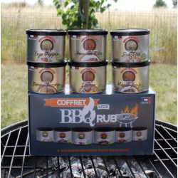 Coffret BBQ RUB 6x100g - La...