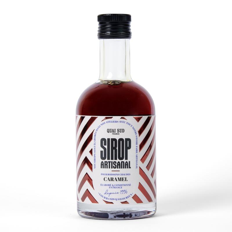 Sirop Artisanal Pour Boissons Chaudes Caramel - Quai Sud
