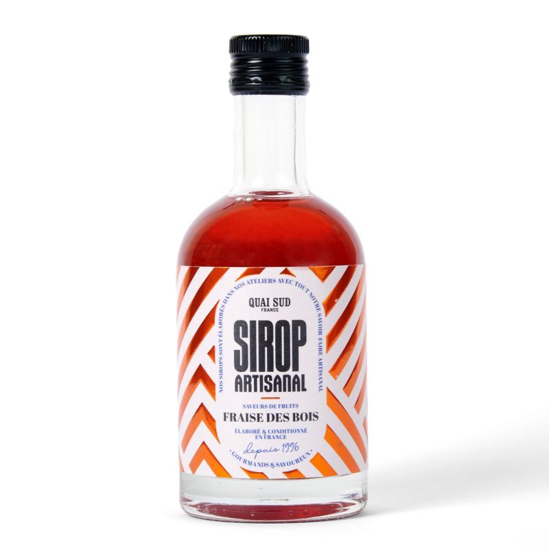 Sirop Artisanal Saveur Fraise Des Bois - Quai Sud 
