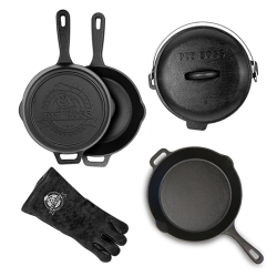 Set 6 pièces en fonte - Pit...