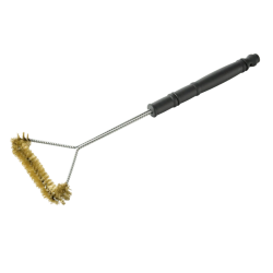 Longue brosse de nettoyage à spirale noir 52cm - Barbecook