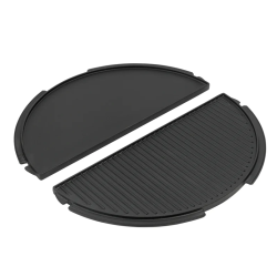 Demi-plancha en fonte réversible XLarge et 2XL - Big Green Egg