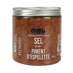 Recharge de sel au piment...