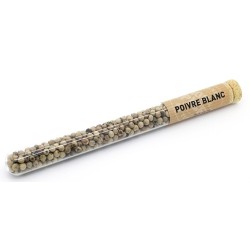 Poivre blanc grain en tube...