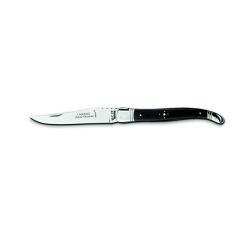 Poche Laguiole 12 cm manche ébène 2 mitres inox - Claude Dozorme