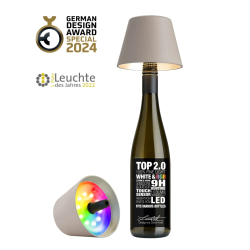 Lampe-bouteille à accu -...