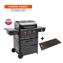 Barbecue hybride gaz &...