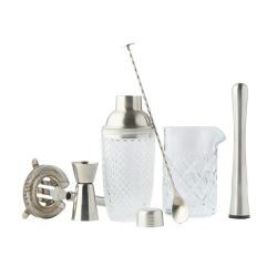 Set à Cocktail en Verre et...