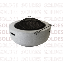 Barbecue/Brasero en oxyde...