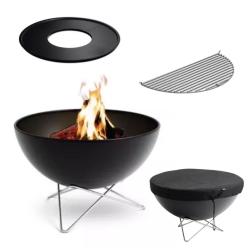 Pack Brasero BOWL 57 pied bas + accessoires - Hofats