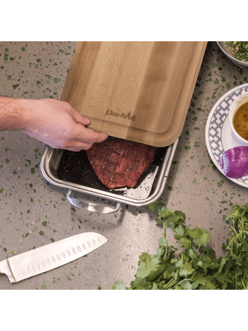 Gril à Rôtir Rond En Acier Inoxydable Avec Poignée En Bois - Diamètre 19 Cm, Pour Guimauves, Hot-dogs, Chapati, Camping, Barbecue