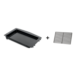 Plancha pour Genesis + 1/2 grille de cuisson - WEBER