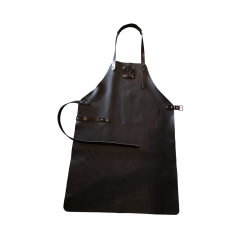 Tablier Cuir Noir - OFYR