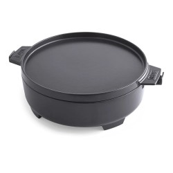 Cocotte 2 en 1 en fonte d'acier pour Gourmet BBQ System - WEBER