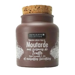 Moutarde aux brisures de truffe noire 130g - SAVOR ET SENS