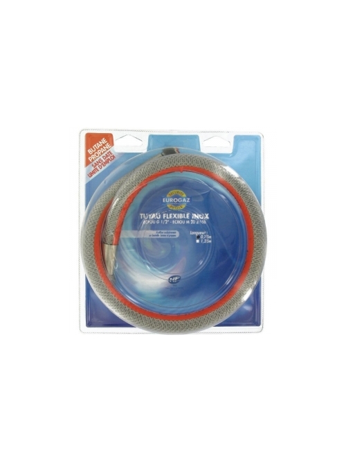 MISTRAL GAZ - Tuyau Gaz Butane Et Propane - Flexible - Inox - 2 M EUR