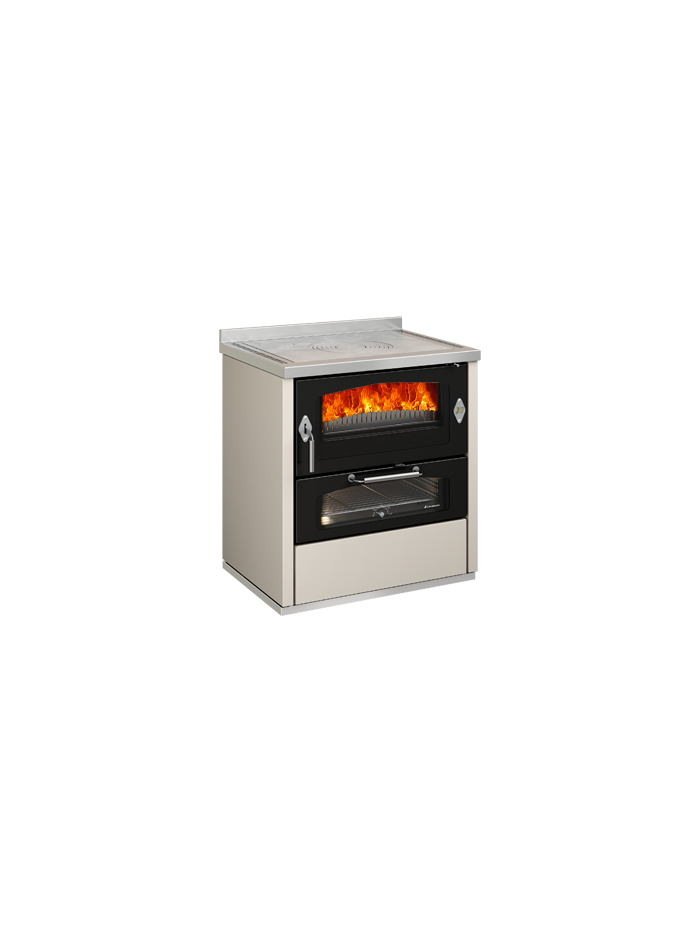 Cuisinière à bois DeManincor - D8 Maxi - Flammes du Monde