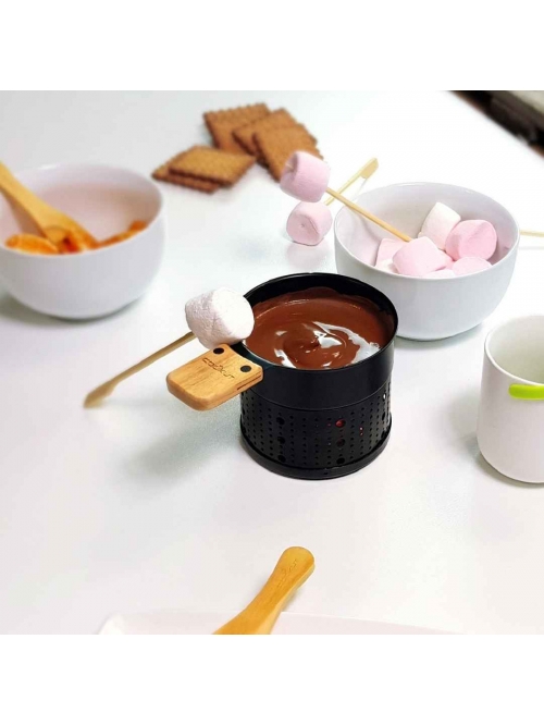 Service à fondue et son chocolat - 4 personnes 