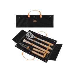 Kit ustensiles de barbecue en denim - Esschert Design