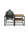 Module Extension - 2 tablettes Acacia + Grille Inox - Big Green Egg Module Extension - 2 tablettes Acacia + Grille Inox - Big Green Egg