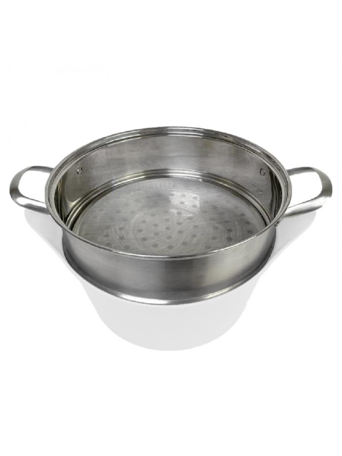 Couscoussier inox pour cocotte 24cm	- Cookut