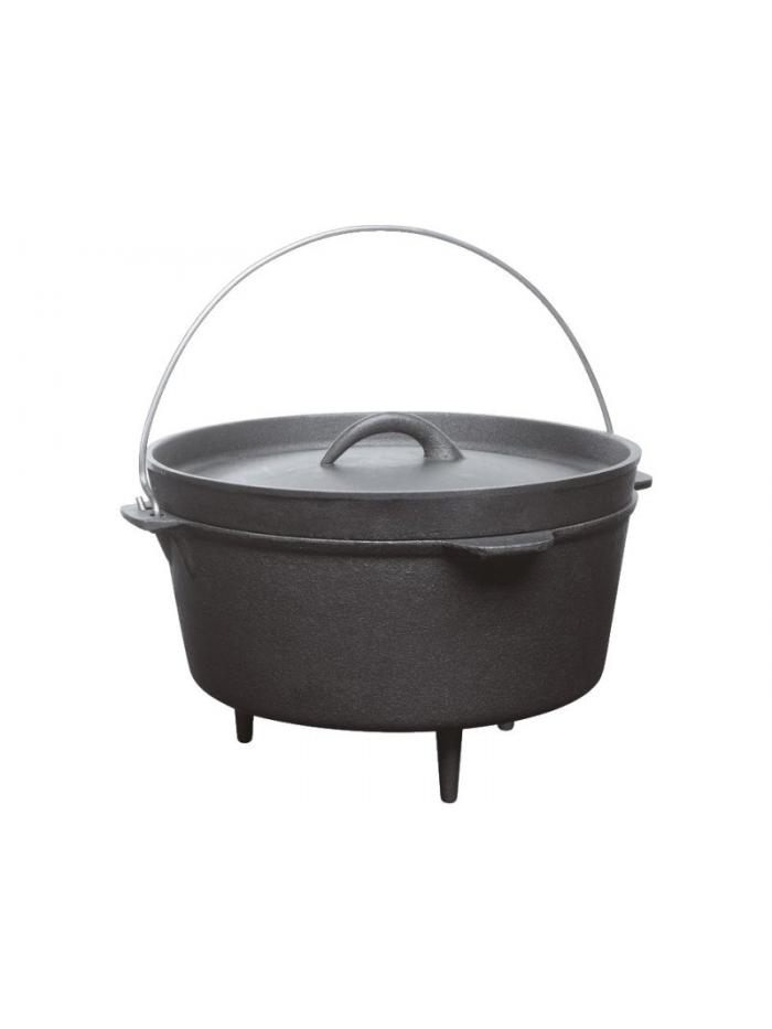 Junko cocotte en fonte émaillée 3L Ø26cm H 18.5cm - Barbecook
