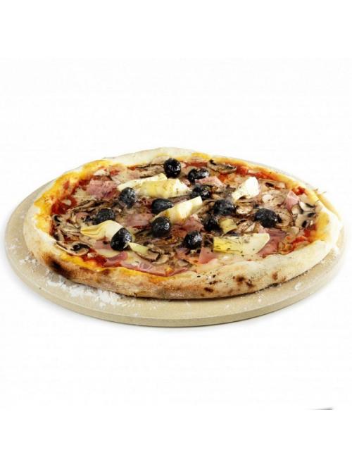 Pierre à pizza en argile réfractaire Ø 36cm - Barbecook 