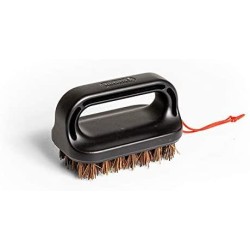 Brosse de nettoyage de luxe en poils de palmier noir Olivia - Barbecook