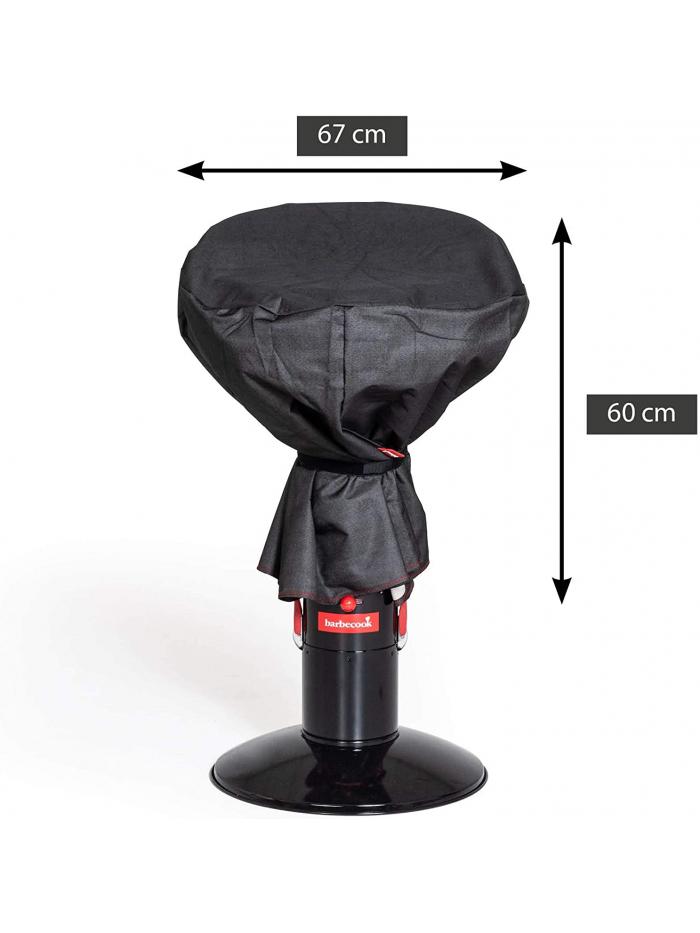Housse de luxe pour barbecue au charbon Ø66cm H 67cm - Barbecook