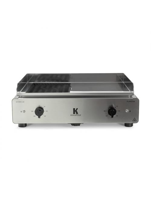 Duo K électrique Barbecue / Plancha - KRAMPOUZ