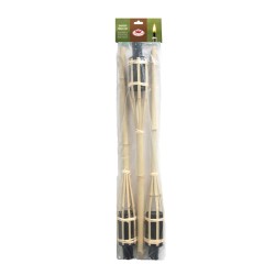 Set de trois torches en bambou - Esschert Design
