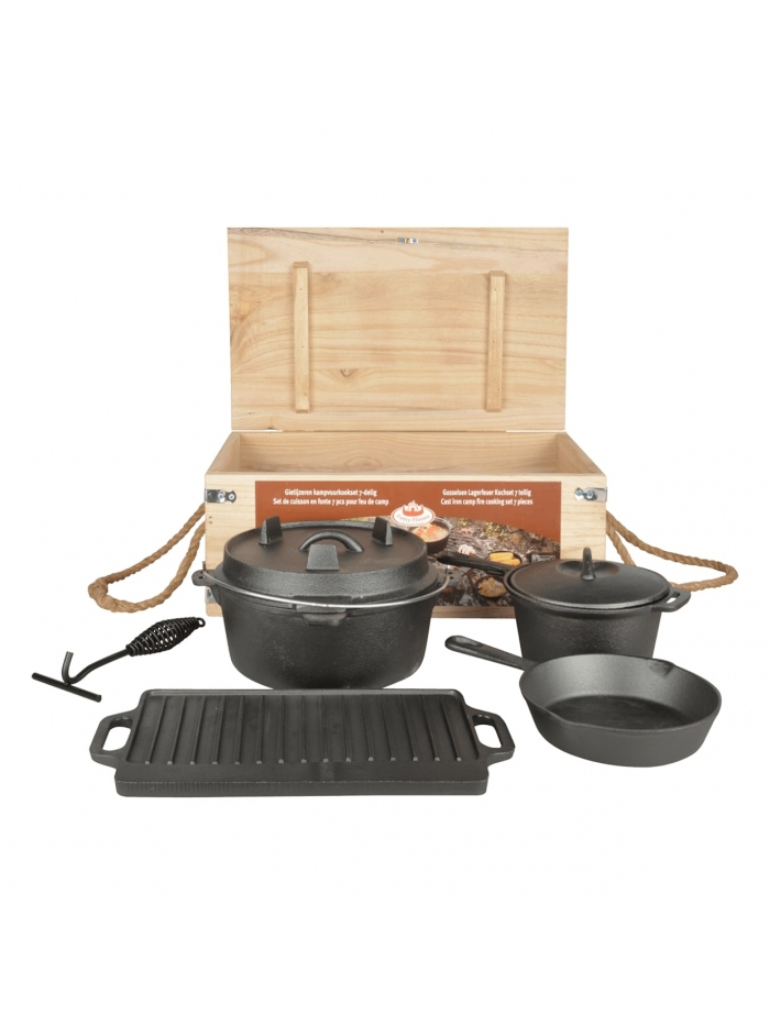 Set à cuisiner 7 pcs Feu de camp - Esschert Design