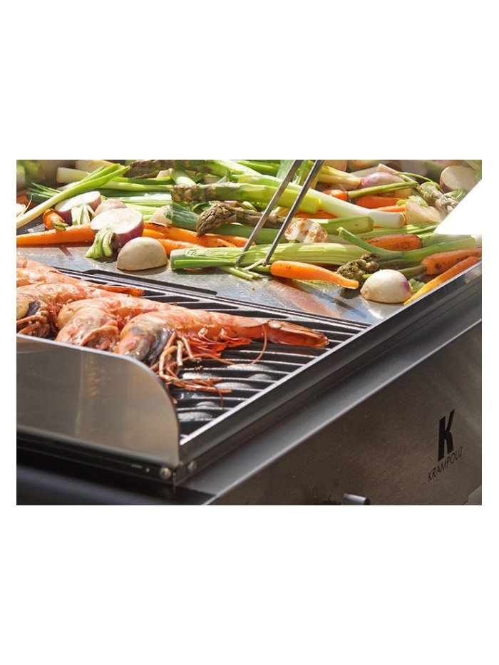 Duo K électrique Barbecue / Plancha - KRAMPOUZ