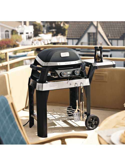 Barbecue électrique Pulse 2000 avec chariot - Weber