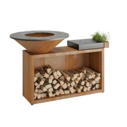 OFYR Island Corten 85 Céramique Gris Anthracite