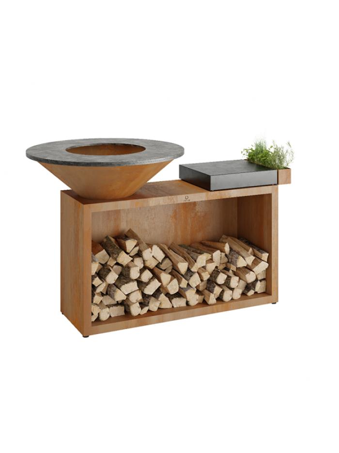 OFYR Island Corten 85 Céramique Gris Anthracite