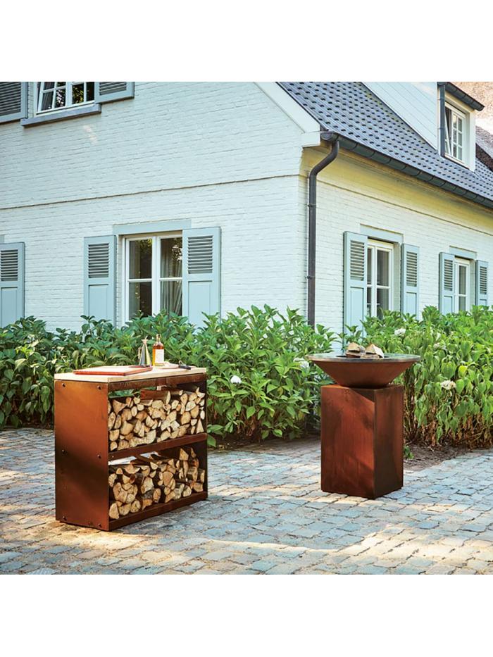 OFYR Wood Storage Corten Dressoir 