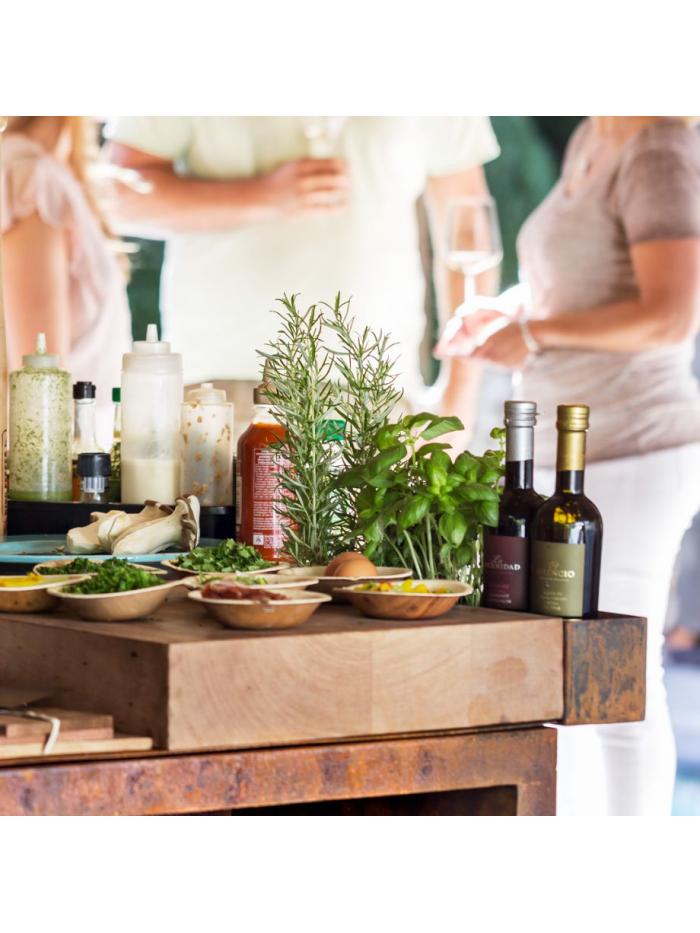 OFYR Island Corten 100 Bois de Teck 