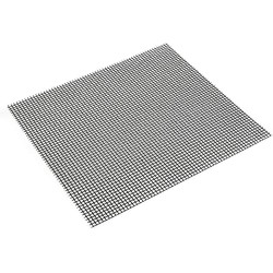 Tapis de grille souple noir 36x42 cm (par 6) - Barbecook