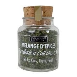 Mélange d'épices façon "Persillade à l'ail des ours" 25g - Savor & Sens 
