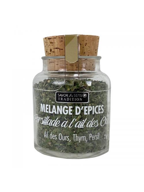 Mélange d'épices façon "Persillade à l'ail des ours" 25g - Savor & Sens 