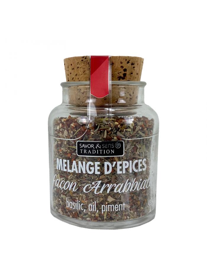 Mélange d'épices façon "Arriabiata" 45g - Savor & Sens Mélange d'épices façon "Arriabiata" 45g - Savor & Sens